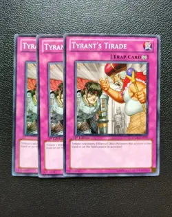 Yu-Gi-Oh -  Tyrants Tirade  3X  - Full Playset - Image 2