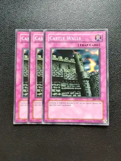 Yu-Gi-Oh -  Castle Walls  3X  - Full Playset - Image 2