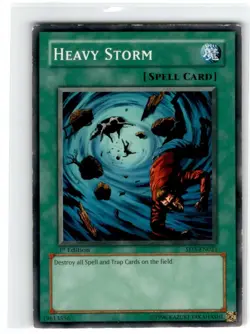 Yu-Gi-Oh! Heavy Storm Common SD3-EN021 Heavily Played 1st Edition - Image 1