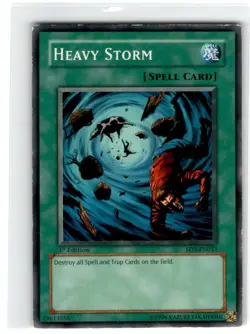 Yu-Gi-Oh! Heavy Storm Common SD3-EN021 Heavily Played 1st Edition - Image 3