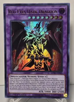 Red-Eyes Dark Dragoon MP20-EN249 1st Edition Ultra Rare Yugioh TCG NM/M - Image 3