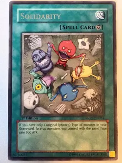 YUGIOH- Solidarity - ANPR-EN054 - Rare - 1st Edition - Image 1