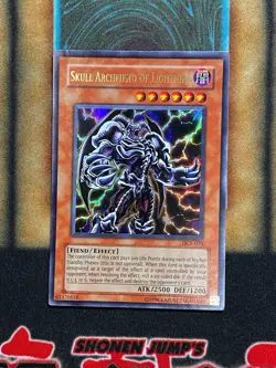 Yugioh Skull Archfiend Of Lightning DCR-073 Ultra Rare Original Print MP - Image 3