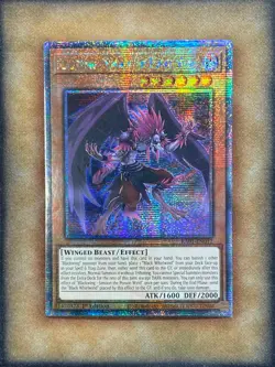 Yugioh Blackwing - Simoon the Poison Wind RA01-EN012 Quarter Century Rare 1st NM - Image 2