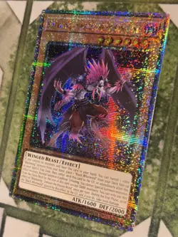 YuGiOh BLACKWING - SIMOON THE POISON WIND Quarter Century Secret Rare RA01-EN012 - Image 4