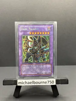 Dark Paladin DMG-001 Limited Edition Yu-Gi-Oh Secret Rare Promo Card DAMAGE HP - Image 1