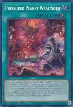 Yugioh! Pressured Planet Wraitsoth - RA02-EN073 - Secret Rare - 1st Edition Near - Image 2