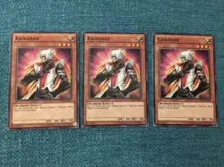 3x KAIBAMAN LDK2-ENK03 Unlimited Edition YuGiOh Cards Mint - Image 3