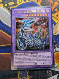 YuGiOh Chimeratech Fortress Dragon Ultra Rare 1st Edition DUSA-EN065 - Image 2