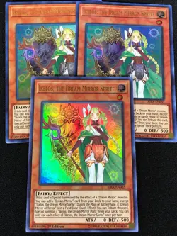 Yugioh Ikelos, The Dream Mirror Sprite RIRA-EN085 ULTRA x3 (NM) - Image 2