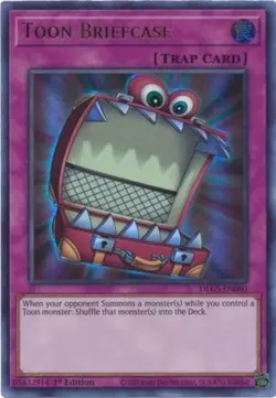 1x (NM) Toon Briefcase - DLCS-EN080 - Ultra Rare - 1st Edition  YuGiOh - Image 1