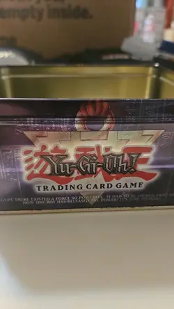 Yu-Gi-Oh!  Early English North American Tin Can 2002 Dark Magician 946484 EMPTY - Image 8