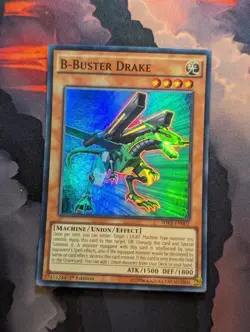 Yugioh 1st Ed - B-Buster Drake SDKS-EN002 Super Rare - VLP/NM - Image 1