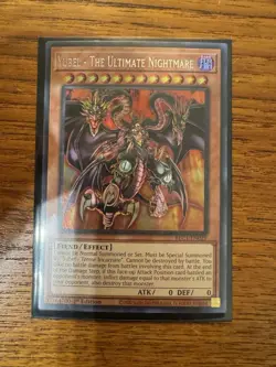 Yubel - The Ultimate Nightmare (BLC1-EN029) - Ultra Silver Rare - 1st Edition LP - Image 2