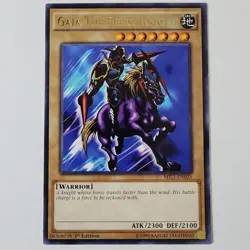 Gaia The Fierce Knight - MIL1-EN025 - NM/VLP - Rare - 1st ed - Yugioh - Image 1