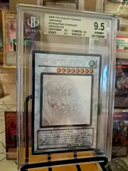Stardust Dragon Ghost Rare Beckett BGS 9.5 Gem Mint Japanese TDGS Yu-Gi-Oh! - Image 1