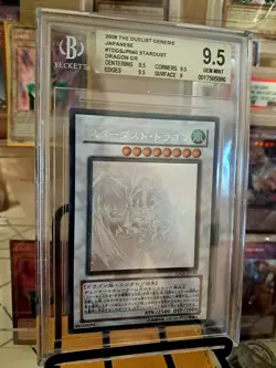 Stardust Dragon Ghost Rare Beckett BGS 9.5 Gem Mint Japanese TDGS Yu-Gi-Oh! - Image 4