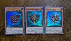 3x Shield of the Millennium Dynasty INFO-EN003 Ultra 1st Ed Yu-Gi-OH! PLAYSET - Image 1