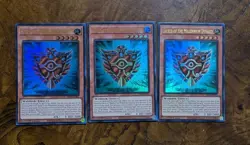 3x Shield of the Millennium Dynasty INFO-EN003 Ultra 1st Ed Yu-Gi-OH! PLAYSET - Image 2