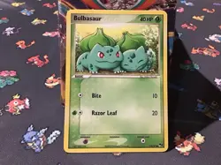 PokÃ©mon TCG Bulbasaur 12/17 POP 2 Series Pokemon Card - Image 1