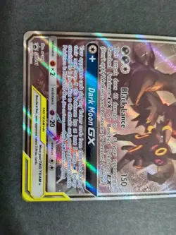 Umbreon & Darkrai GX SM241 PokÃ©mon Card Full Art Holo NM/LP - Image 2