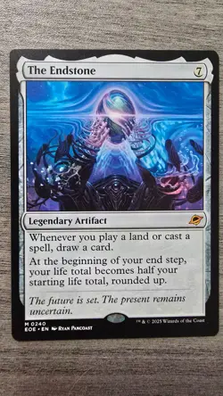 The Endstone (Mythic Rare) #240 Edge of Eternities MTG NM - Image 1