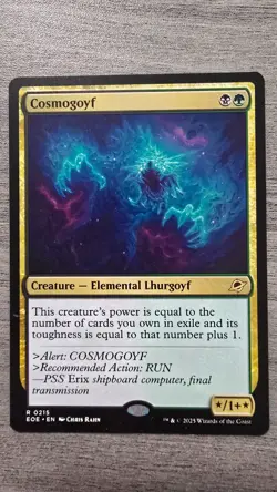 Cosmogoyf (Rare) #215 Edge of Eternities MTG NM - Image 1