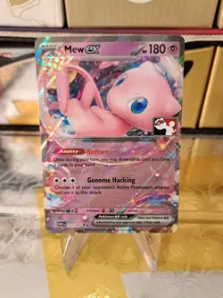 Mew Ex Pokemon Prize Pack Series 5 Promo Pokemon Card NM/LP Play Stamp 151 - Image 1