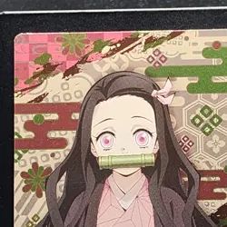 Nezuko Kamado Demon Slayer Card CCG Japanese BANDAI #2566281 #002 0716 - Image 3