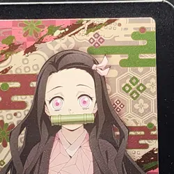 Nezuko Kamado Demon Slayer Card CCG Japanese BANDAI #2566281 #002 0716 - Image 4