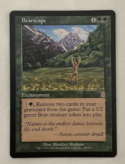 1x Bearscape - Odyssey â€“ MTG - Magic the Gathering - LP - Image 1