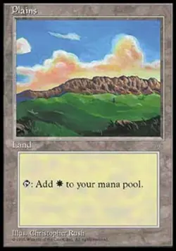 Plains - Light Play MTG Ice Age - Image 1