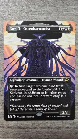 Xu-ifit, Osteoharmonist (Rare Borderless) #294 Edge of Eternities MTG NM - Image 1