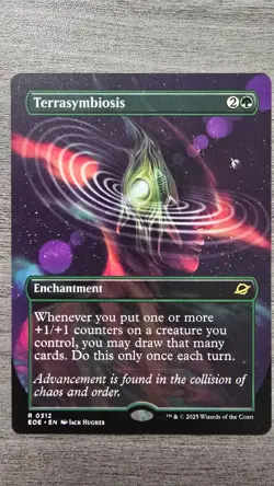 Terrasymbiosis (Rare Borderless) #312 Edge of Eternities MTG NM - Image 1