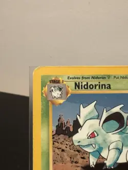 Nidorina 40/64 - Jungle 2 Pokemon Card 1999 - LP - Image 2