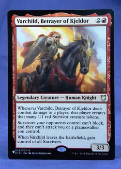 Varchild, Betrayer of Kjeldor - MTG - The List Reprints - Excellent NM - Image 1