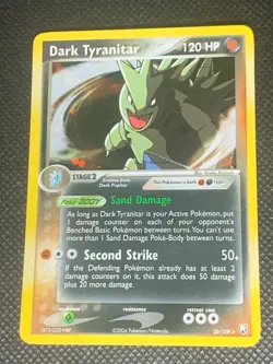 Dark Tyranitar 20/109 Holo - ex Team Rocket Returns Pokemon Card - LP - Image 1