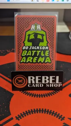Bojax Day One Hex Parallel🔥 Bo Jackson Battle Arena Card SSP P-2 180 Power! - Image 2
