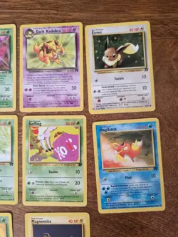 10x Pokemon Base Set rocket Joblot 1st edition grimer Pokemon card Bundle WOTC - Image 6