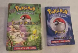 Pokemon Power Reserve Theme Deck Box and Booklet Only-  Jungle 1999 - NO CARDS - Image 1
