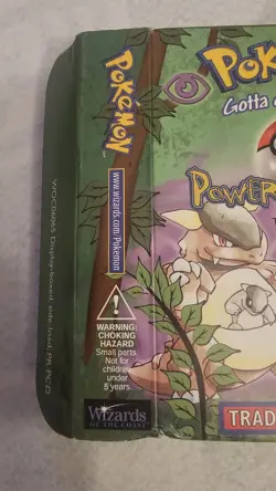 Pokemon Power Reserve Theme Deck Box and Booklet Only-  Jungle 1999 - NO CARDS - Image 13