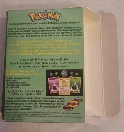 Pokemon Power Reserve Theme Deck Box and Booklet Only-  Jungle 1999 - NO CARDS - Image 3
