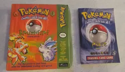 Pokemon Brushfire Theme Deck Box & Booklet Only- No Cards Or Game Pieces - 1999 - Image 9