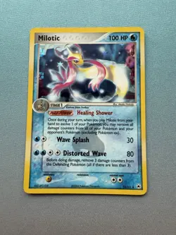 Pokemon TCG Milotic 12/101 EX Hidden Legends 2003 Rare Reverse Holo - NM - Image 1