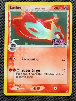 Pokemon TCG Latias (Delta Species) Holon Phantoms  Stamped 21/110 Rare NM-LP - Image 1