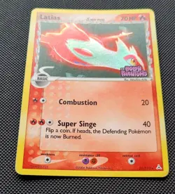 Pokemon TCG Latias (Delta Species) Holon Phantoms  Stamped 21/110 Rare NM-LP - Image 2