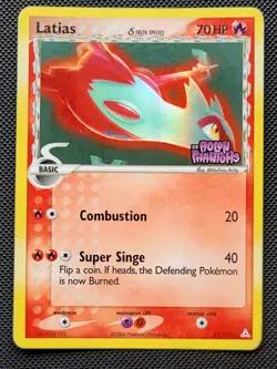 Pokemon TCG Latias (Delta Species) Holon Phantoms  Stamped 21/110 Rare NM-LP - Image 5