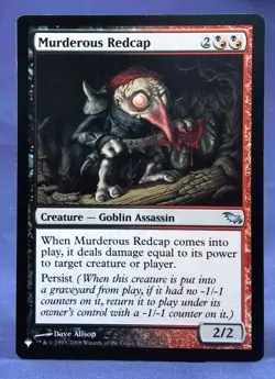 Murderous Redcap - MTG - The List Reprints - Excellent NM - Image 1