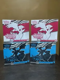 2 SETS | Pokemon White Flare and Black Bolt Elite Trainer Box ETB ✅IN HAND✅ - Image 1