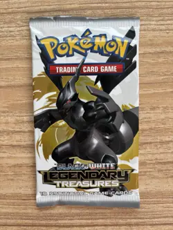 Pokemon Black & White Legendary Treasures Booster Pack NEW Sealed Zekrom Art - Image 3